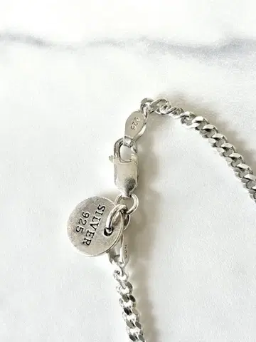 목걸이 실버 목걸이 SILVER 925 전체 길이 약 50cm