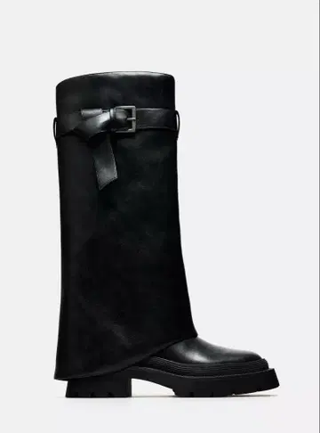 니하이 게이터 부츠 버클 ZARA