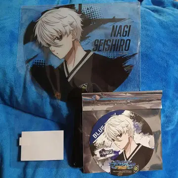 나기 세이시로 블루 록 에고이스트 페스티벌 코스터 부채