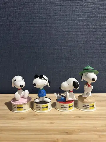 스누피 뮤지엄 캡슐 토이 세트