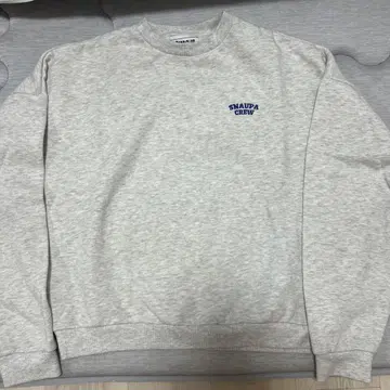 SNAUPA CREW 그레이 트레이닝복