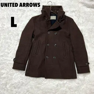 UNITED ARROWS 유나이티드 애로우즈 P 코트 후드 멜톤