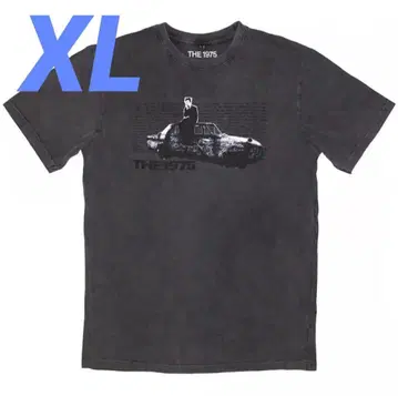 THE 1975 CAR PHOTO STONE WASH 셔츠 XL