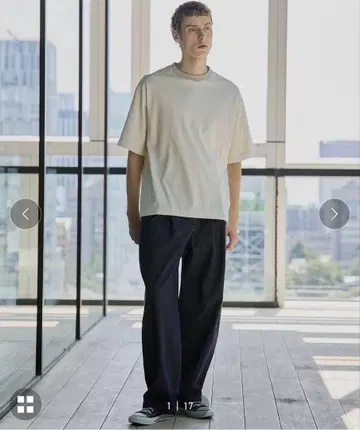 REACTIVE DENIM 배럴 팬츠