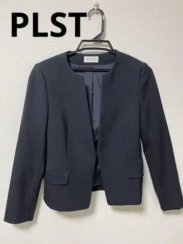 [ 새상품급 ] 플라스테 웜 리저브 키넥 자켓 노카라 네이비