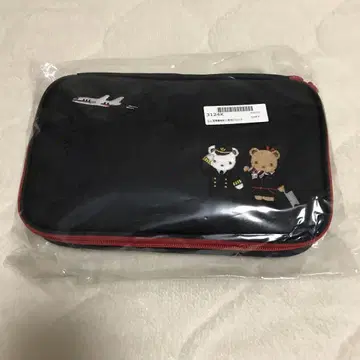 미사용 미개봉 새상품 택 포함 JAL 콜라보 파미리아 멀티 파우치