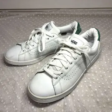 18 VANS 오프 더 월 화이트 그린 스니커즈 27cm