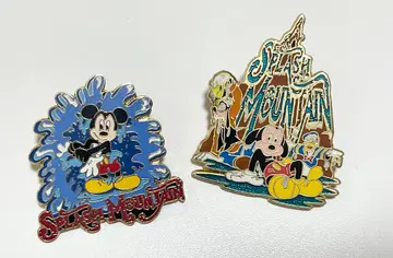 해외 디즈니 스플래쉬 마운틴 어트랙션 핀 세트