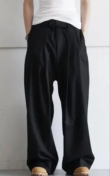 SHINYA KOZUKA Dear,BAGGY 초크 스트라이프