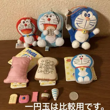 도라에몽 봉제 인형 키링 묶음 판매