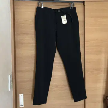 미사용 무인양품 이지 팬츠 블랙 L