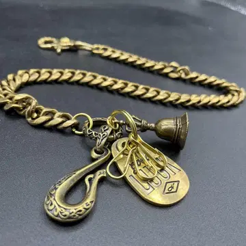 놋쇠 지갑 체인 후크 남자의 액세서리 Brass