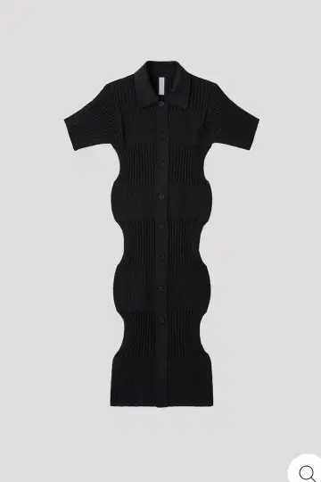FLUTED SHORT SLEEVE SHIRT DRESS