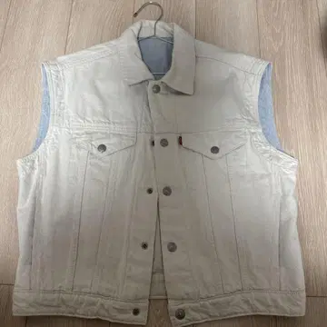 Levi's 베스트 택 포함 화이트