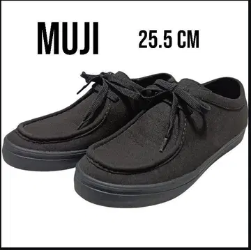 [ 새상품급 ] 무인양품 치로리안 신발 블랙 26cm