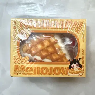 mellojoy 스퀴즈 크림 와플 삼각