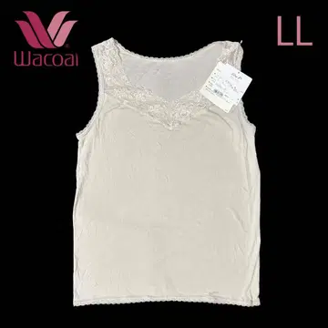 미사용 와코루 탱크탑 LL 면 100% UHK120