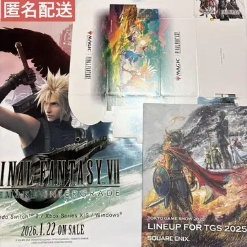 TGS2025 스퀘니 배포물 FINAL FANTASY 도쿄 게임쇼