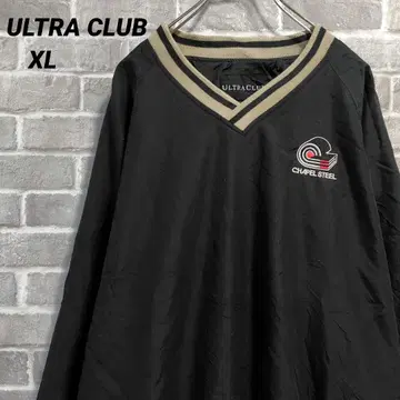 [ ULTRA CLUB ] 나일론 풀오버 피스테 블랙 US 구제 의류