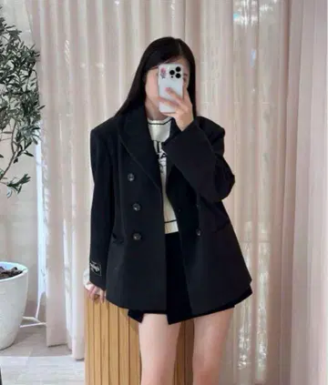 epine label basic jacket Black EPINE