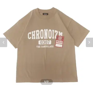 CHRONOIZM 패스 T 베이지