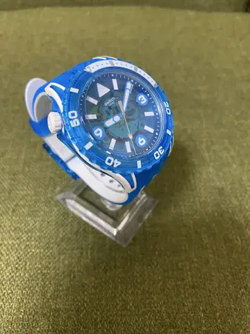 스와치 SCUBAQUA 블루 파이어