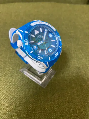 스와치 SCUBAQUA 블루 파이어