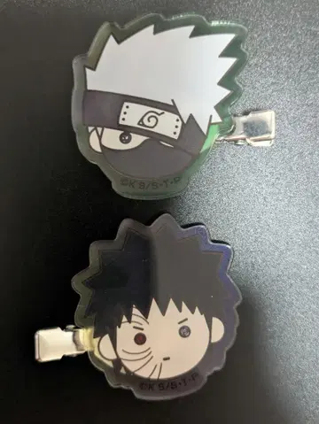 NARUTO 앞머리 클립 하타케 카카시 우치하 오비토
