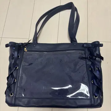 WEGO 레이스업 리본 이타백 S 사이즈 A4
