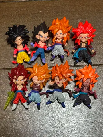 드래곤볼 UDM 8체 세트