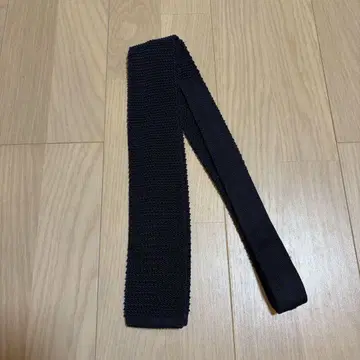 GOTAIRIKU 니트 타이 네이비