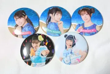 [ 낱개 판매 불가 ] Aqours 캔 배지 5개 세트