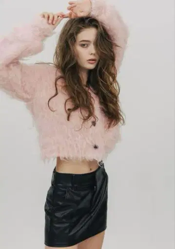 THE TOE WESTMINSTER SHAGGY CARDIGAN