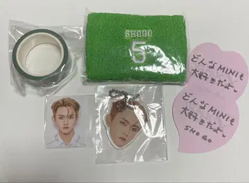 타지마 쇼고 캡슐 토이 4점 세트 + 낙하물
