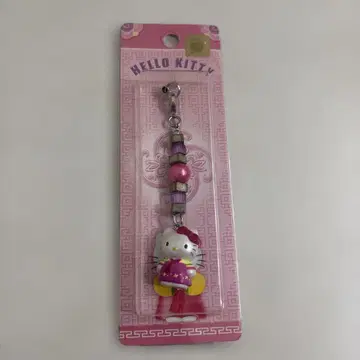 헬로키티 스트랩 KHP-5796 레어 한국 한정판 치마저고리