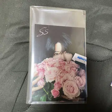 사토미군 꽃다발 엽서 ( 투명 케이스 포함 )