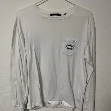 XLARGE 화이트 긴팔 티셔츠 M