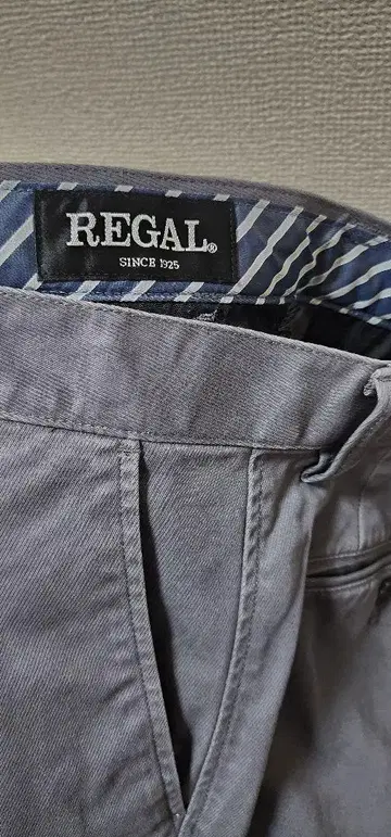 REGAL 그레이 사이드 포켓 포함