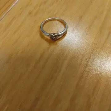 STARJewelry 하트형 K14.925 콤비 반지