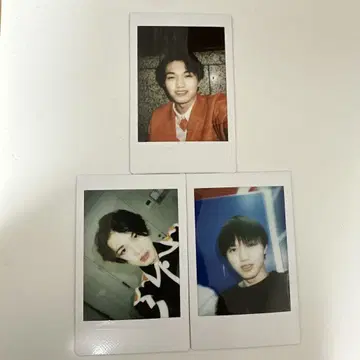 아이돌 폴라로이드 사진 3장 세트
