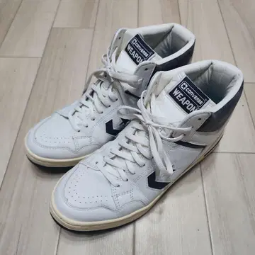 CONVERSE WEAPON 하이컷 스니커즈 화이트
