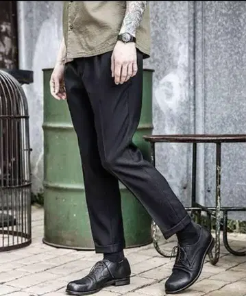 MR.OLIVE 슬랙스 블랙M