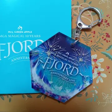 FJORD 가챠 아크릴 키링 미세스 그린애플