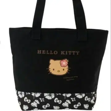 일광화상 키티 토트백 하이비스커스