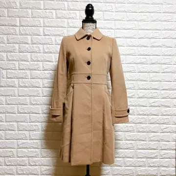 폴스미스 BL [ M ] 카멜 울 코트 출퇴근용 안감 큐프라 일본제