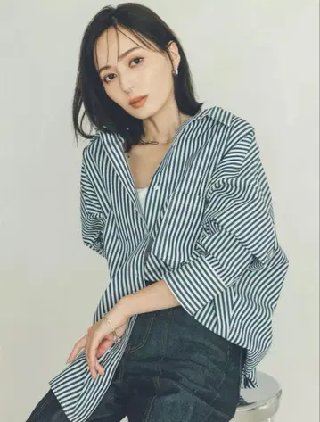 [ anuans ] 스탠다드 셔츠(NAVY)