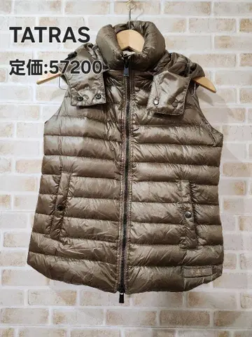 TATRAS 타트라스 다운 베스트 후드 탈부착 가능 사이즈 2