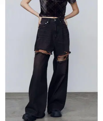EMODA 더블 하이 크러쉬 진즈 S 택 포함 새상품