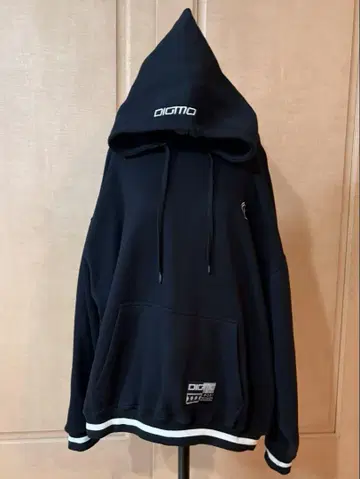DIGMO 블랙 후드티 bboy