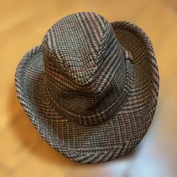 NEW YORK HAT & CAP CO 체크 무늬 웨스턴 햇